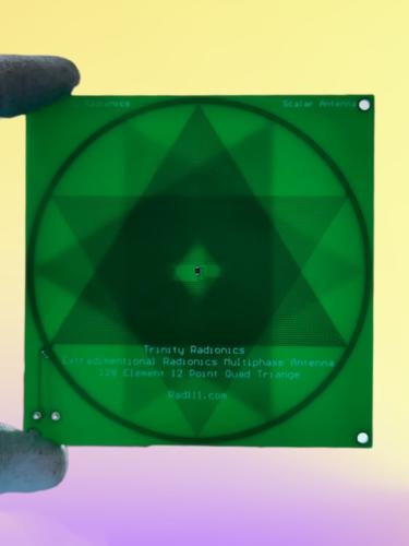 4 coil PCB RADIONICS plate 