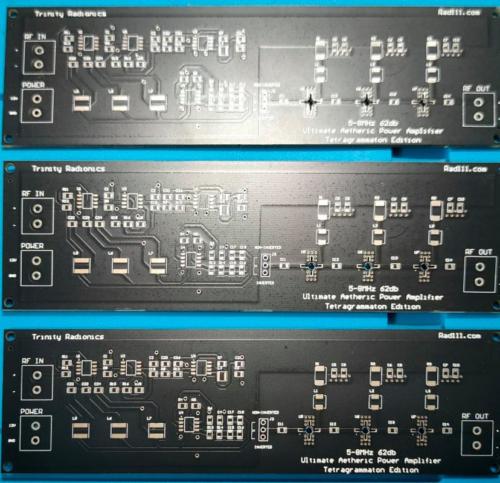 Tetragrammaton Radionics amplifier boards